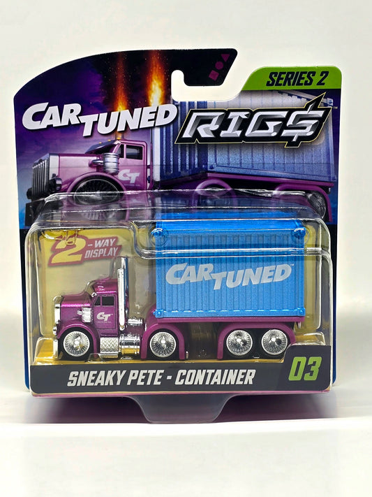 CarTuned  Rigs Series 2 #03 " Sneaky Pete " 1:64 Container