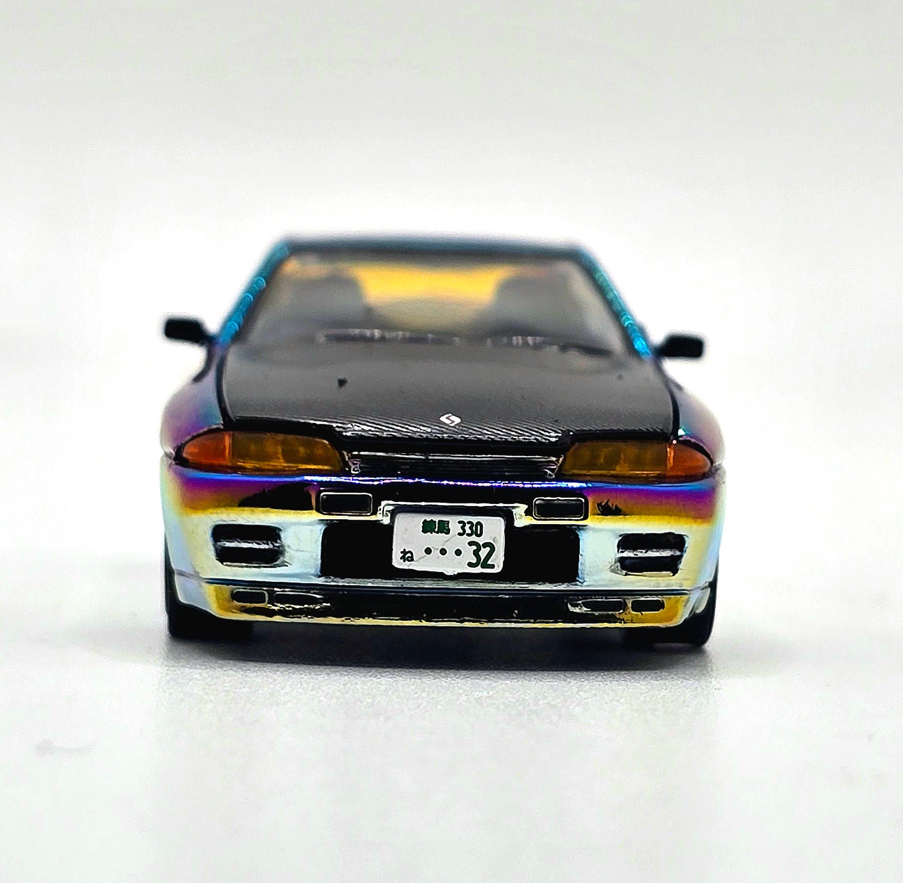 POPRACE 1/64 SKYLINE GT-R R32 Magic Chrome VANCOUVER Edition