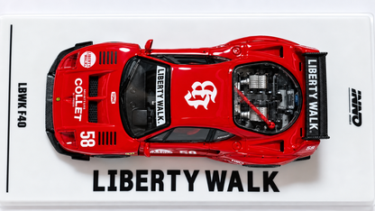 (CHASE) INNO64 F40 COLLET RED COLOR CHASE VARIANT