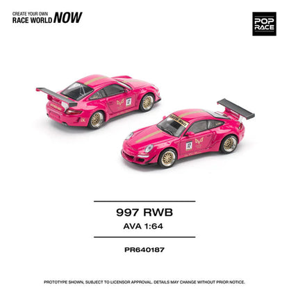 Pop Race - Porsche RWB 997 - AVA - 1/64 Scale PR64-187