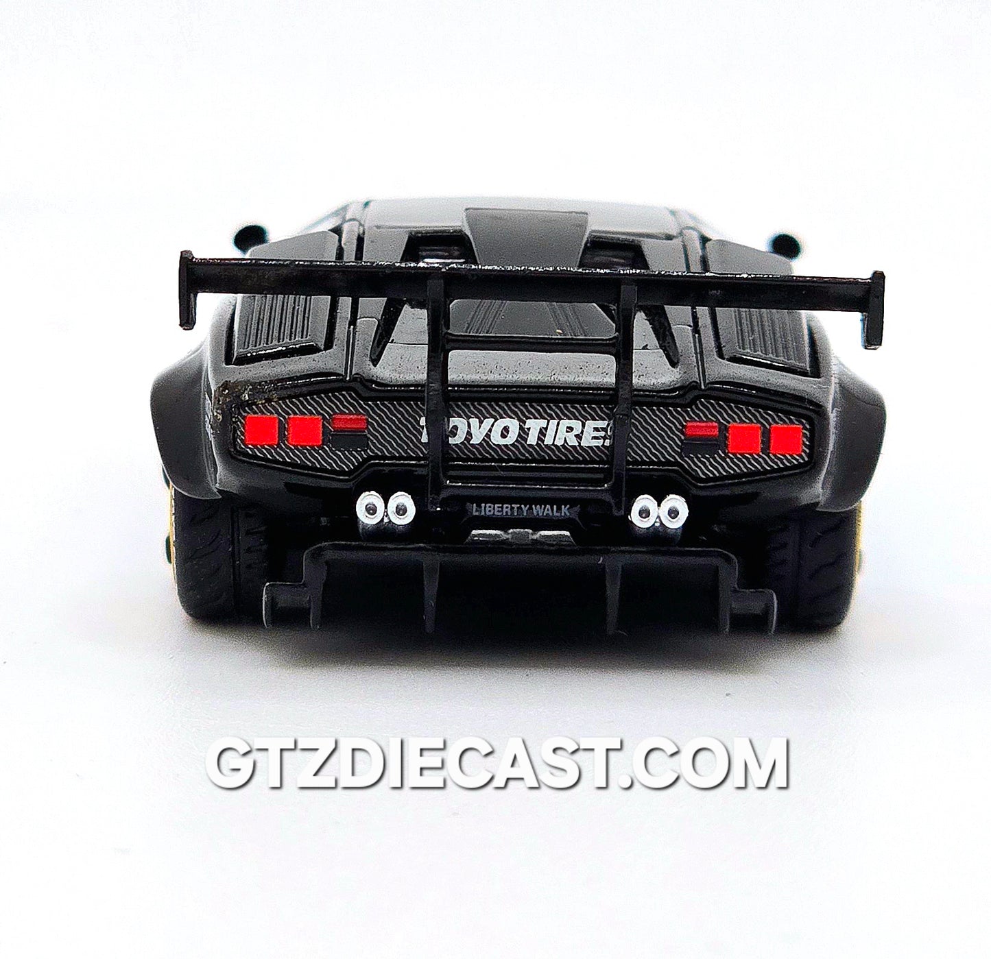 Mini GT 1:64 Lamborghini Countach LB-WORKS Black #1081