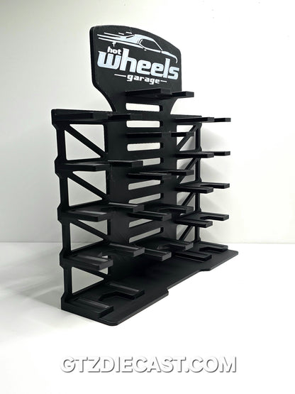Hot Wheels Garage 15 Cars display