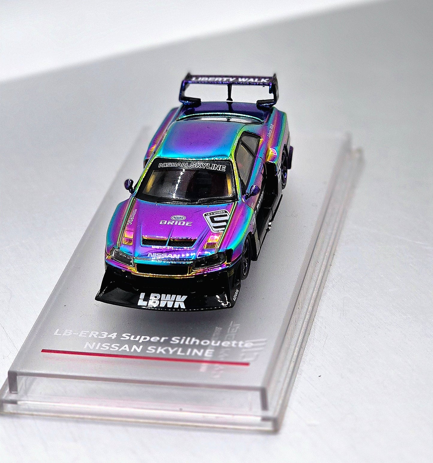 CM Nissan Skyline LB-ER34 Super Sihlouette Chrome