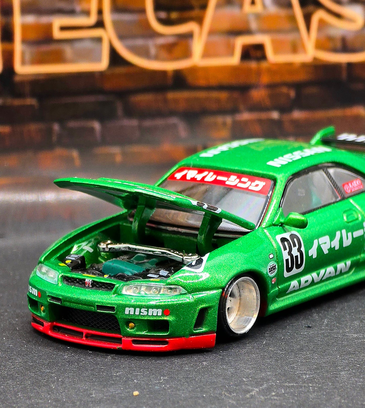 Kaido House //150 Nissan Skyline R33 Green