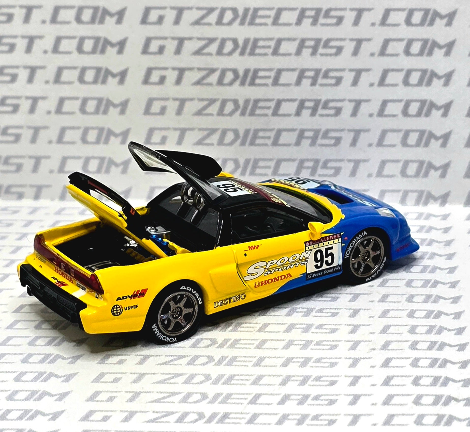 Pop Race 1:64 Spoon NSX- R GT Macau GP #95 Tokyo Auto Salon 2025 #414