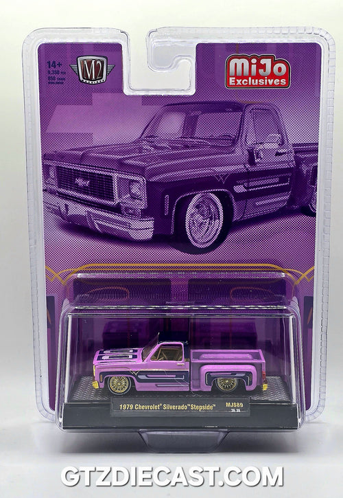 M2 Machines 1:64 1978 Chevrolet Silverado Stepside Lowriders Purple **CHASE**