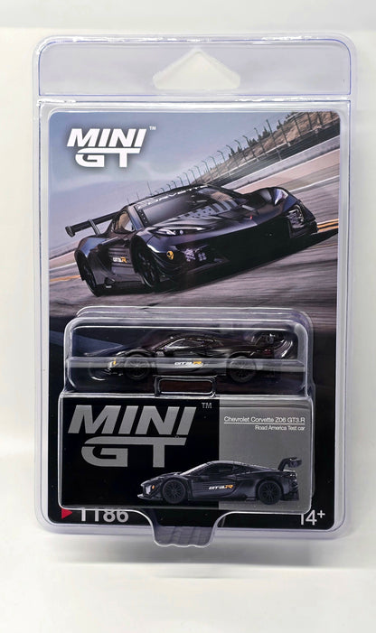 Mini GT 1:64 Chevrolet Corvette Z06 GT3.R Road America Test car – Black