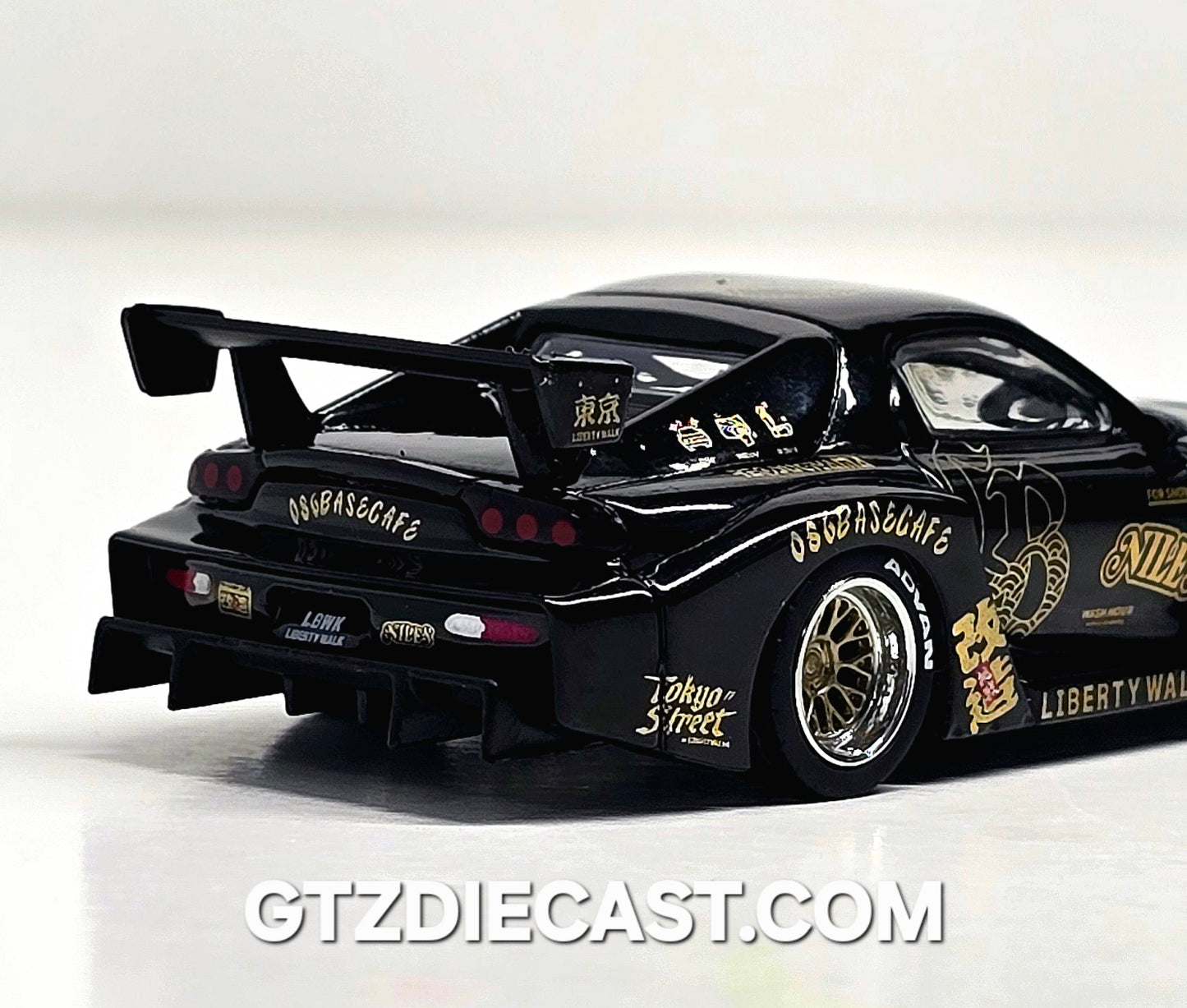 Mini GT 1:64 MAZDA RX-7 LB-Super Silhouette FD-NILES – Black