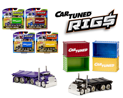 CarTuned 1:64 Container Rigs Series 1 – Assortment