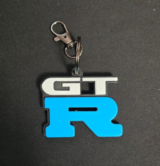 GT-R blue keychain