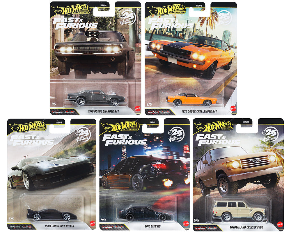 (Preorder) Hot Wheels 1:64 Fast & Furious 25Th Anniversary Premium 2026 Q Assortment