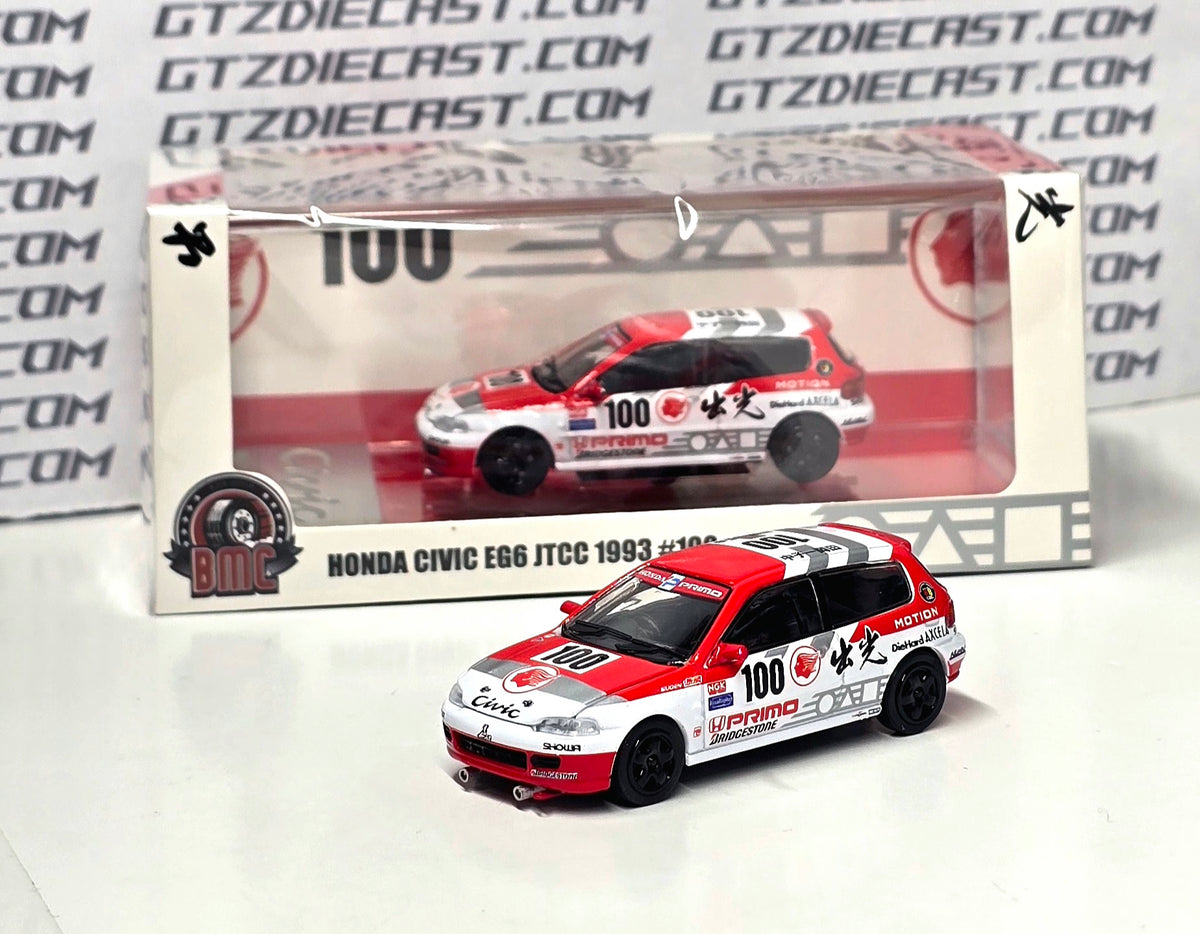 BMC Creations 1/64 HONDA EG6 IDEMITSU JTCC 1993 RHD