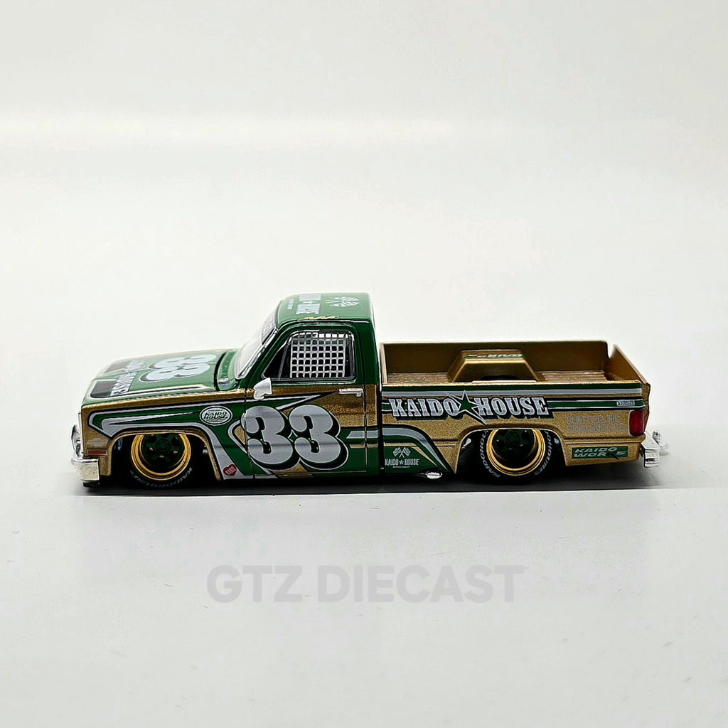 Kaido House x Mini GT Chevrolet Silverado Kaido Intimidator V2 – Beige #267