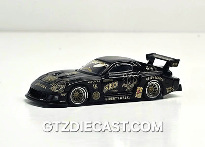 Mini GT #1101 1:64 MAZDA RX-7 LB-Super Silhouette FD-NILES – Black