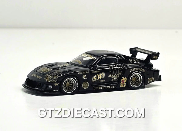 Mini GT 1:64 MAZDA RX-7 LB-Super Silhouette FD-NILES – Black