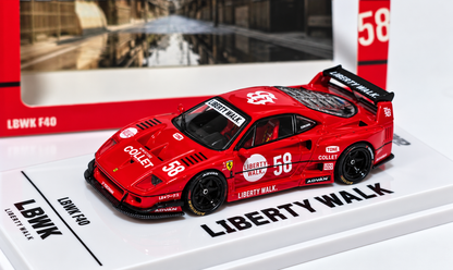 (CHASE) INNO64 F40 COLLET RED COLOR CHASE VARIANT