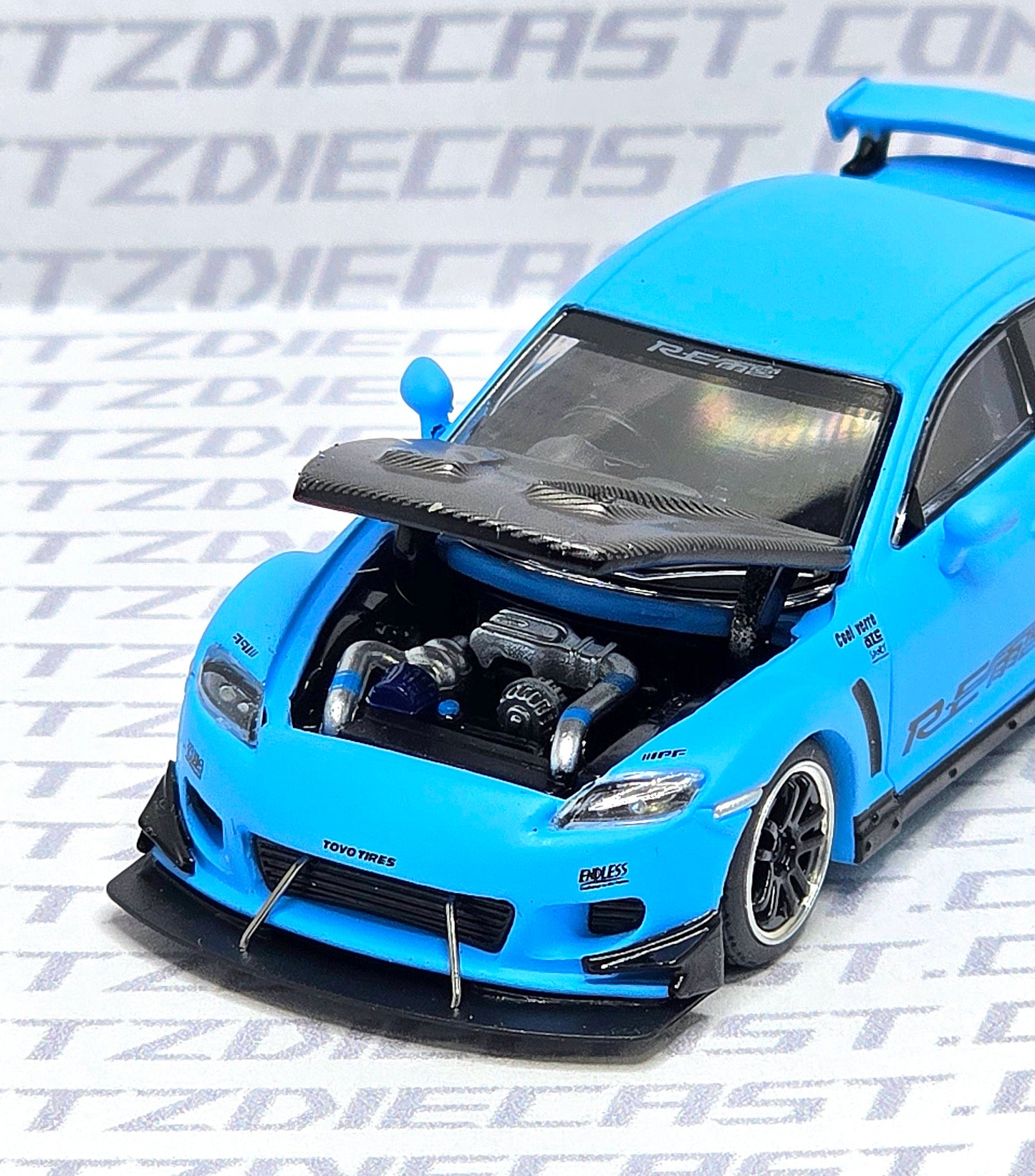 Pop Race Mazda RX-8 RE-Amemiya - Light Blue PR640270