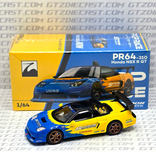 POPRACE PR64-310 1/64 HONDA NSX R GT SPOON SPORTS POP RACE