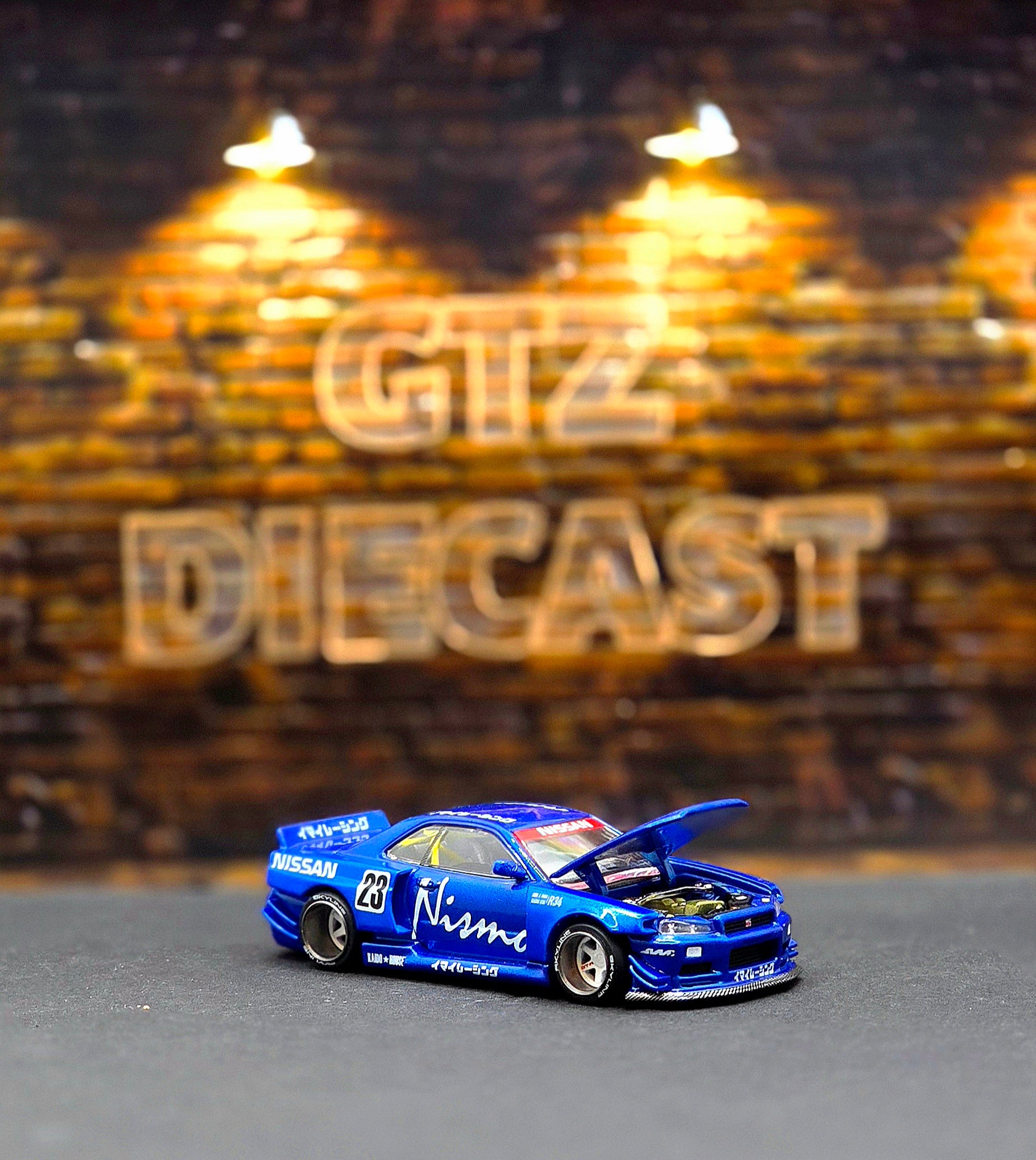 Kaido House //055 Nissan Skyline GT-R R34 V3 Blue