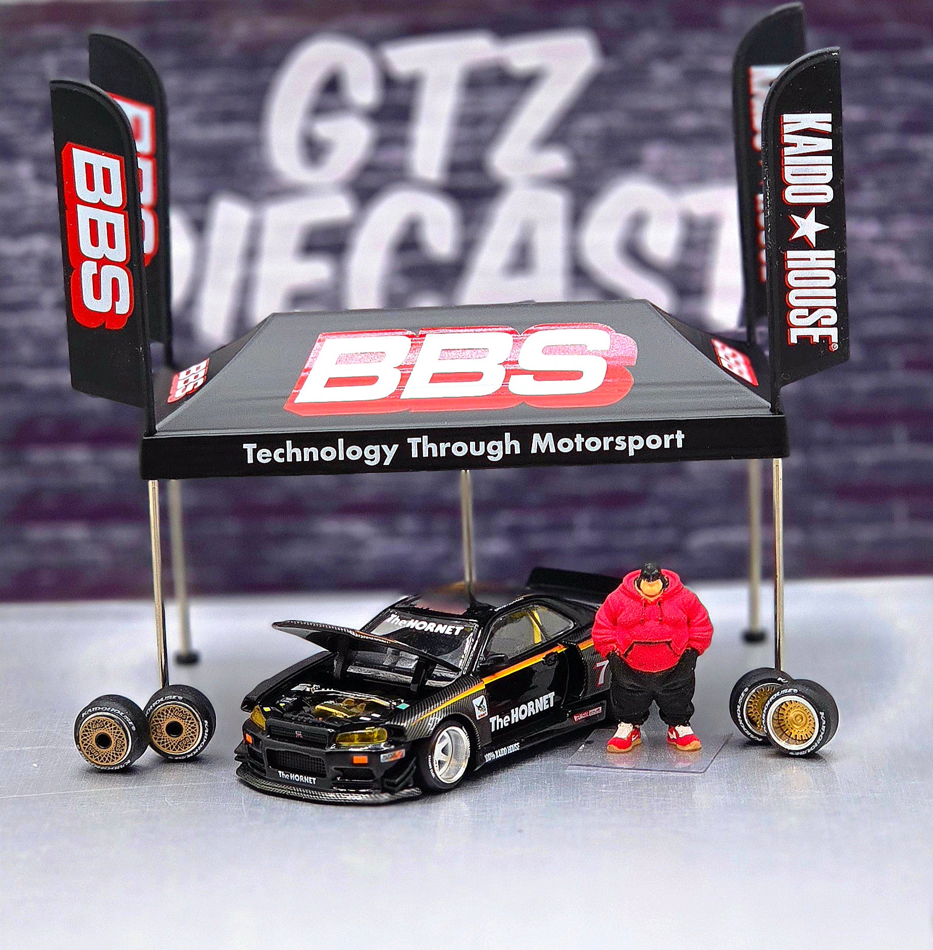 kaido house tent Kaido House BBS Tent – GTZ Diecast Store