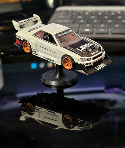 1:64 Hot Wheels & Matchbox Floating Stand (5 Pack)