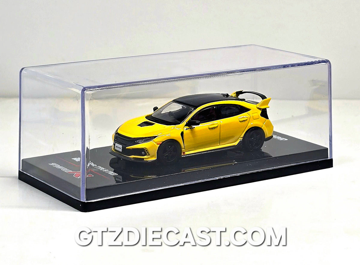 HONDA CIVIC TYPE-R (FK8) Yellow IN64-FK8-YL INNO64 1:64 SCALE