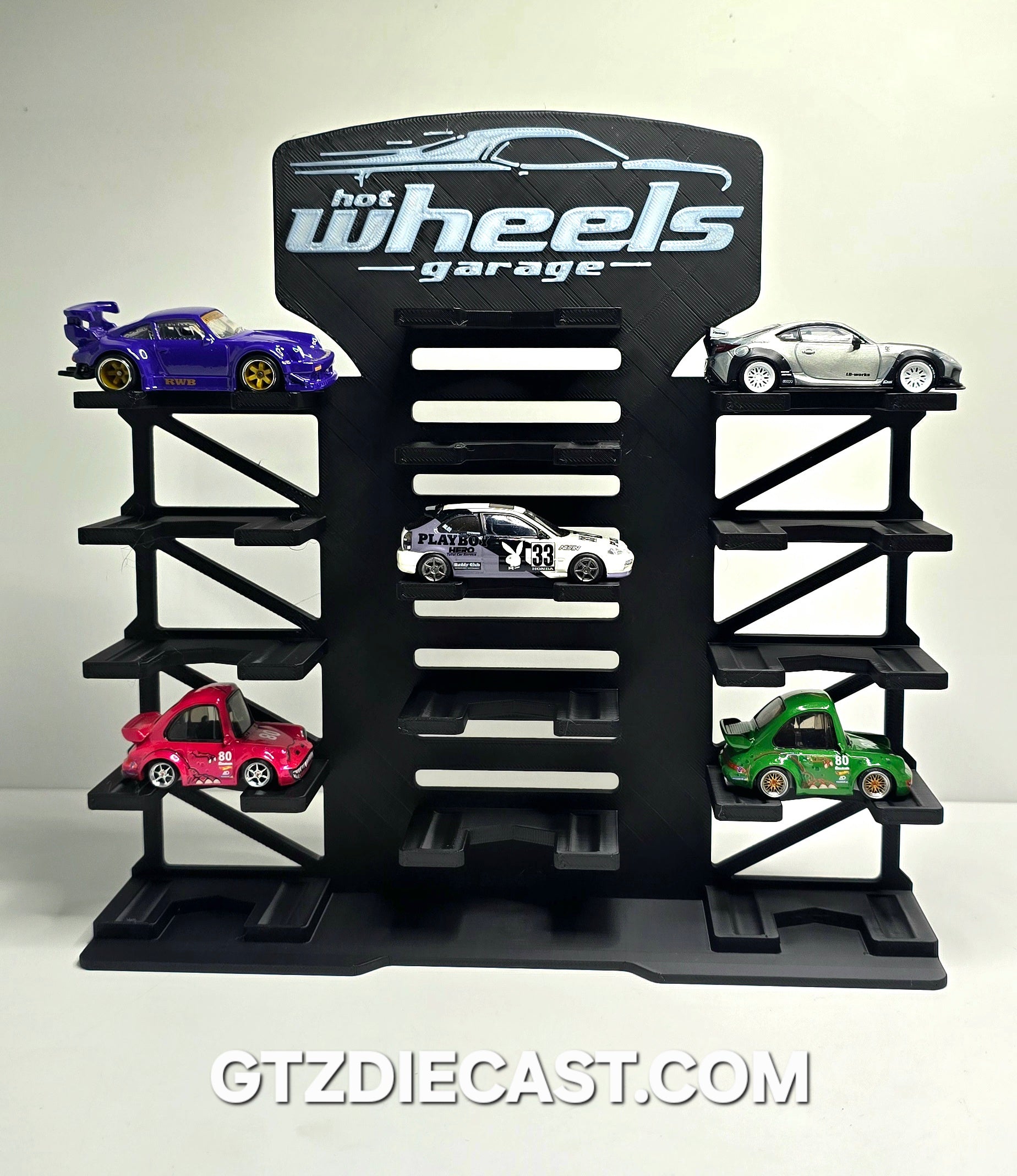 Hot Wheels Garage 15 Cars display