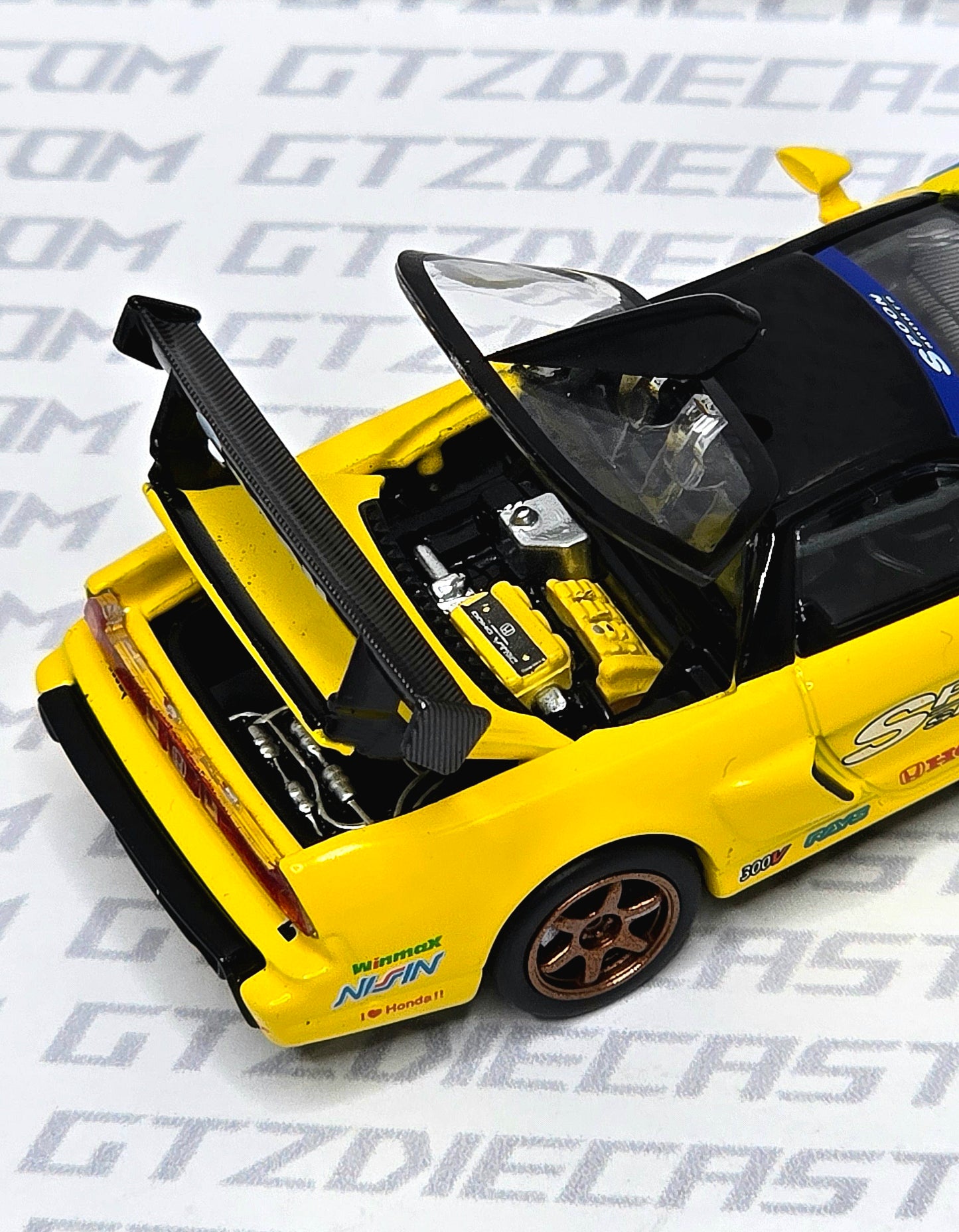POPRACE PR64-310 1/64 HONDA NSX R GT SPOON SPORTS POP RACE