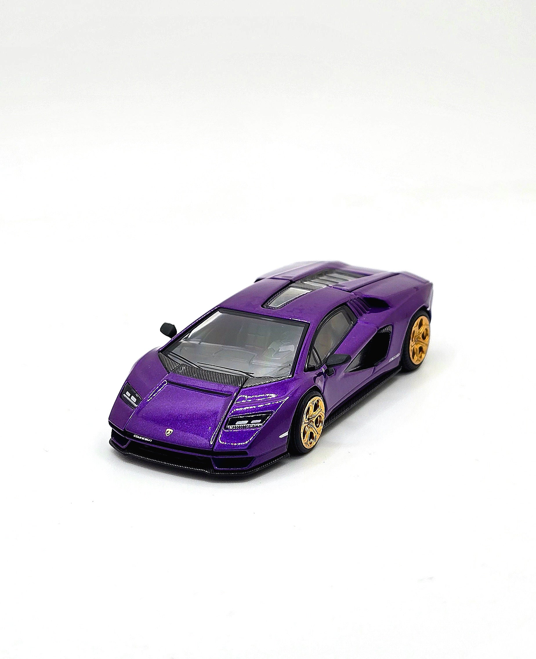 POPRACE 1/64 LAMBORGHINI COUNTACH LPI 800-4 Special Edition in Shimmery Viola Pasifae HONG KONG TOYCAR SALON 2025 PR640293