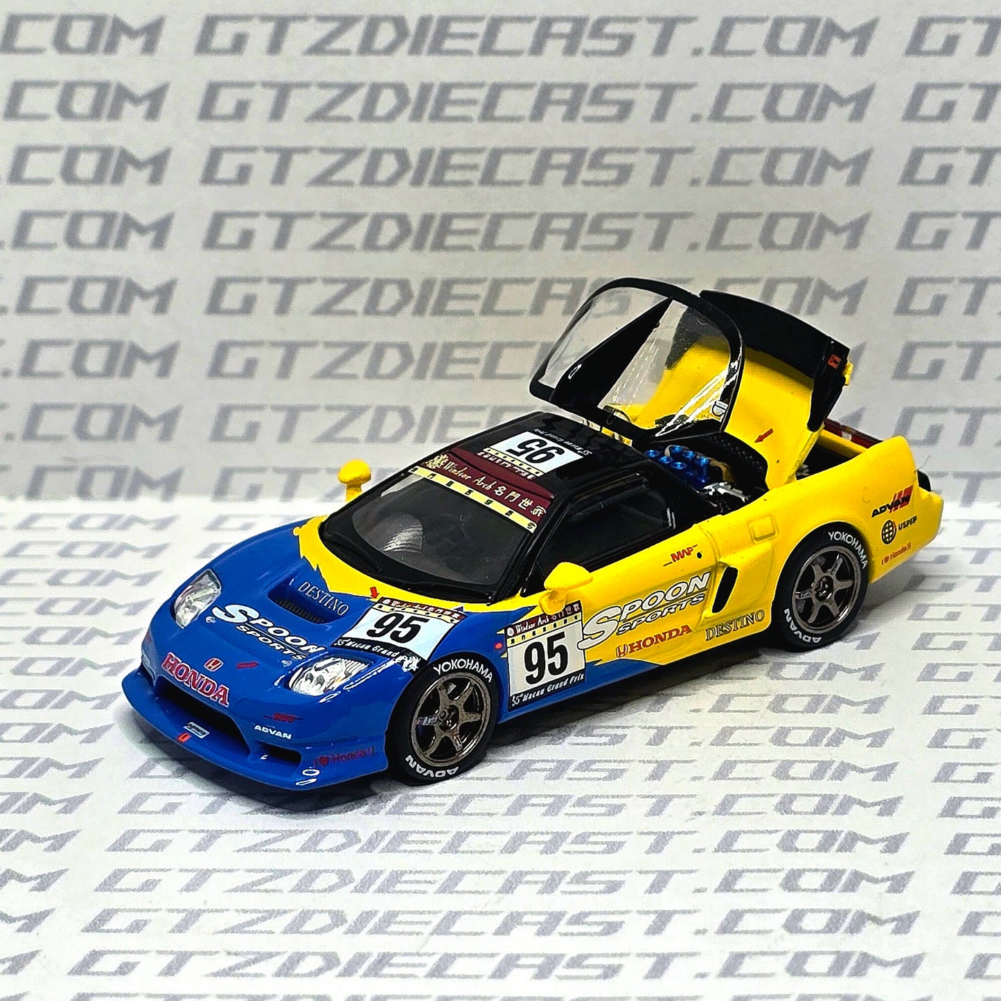 Pop Race 1:64 Spoon NSX- R GT Macau GP #95 Tokyo Auto Salon 2025 #414