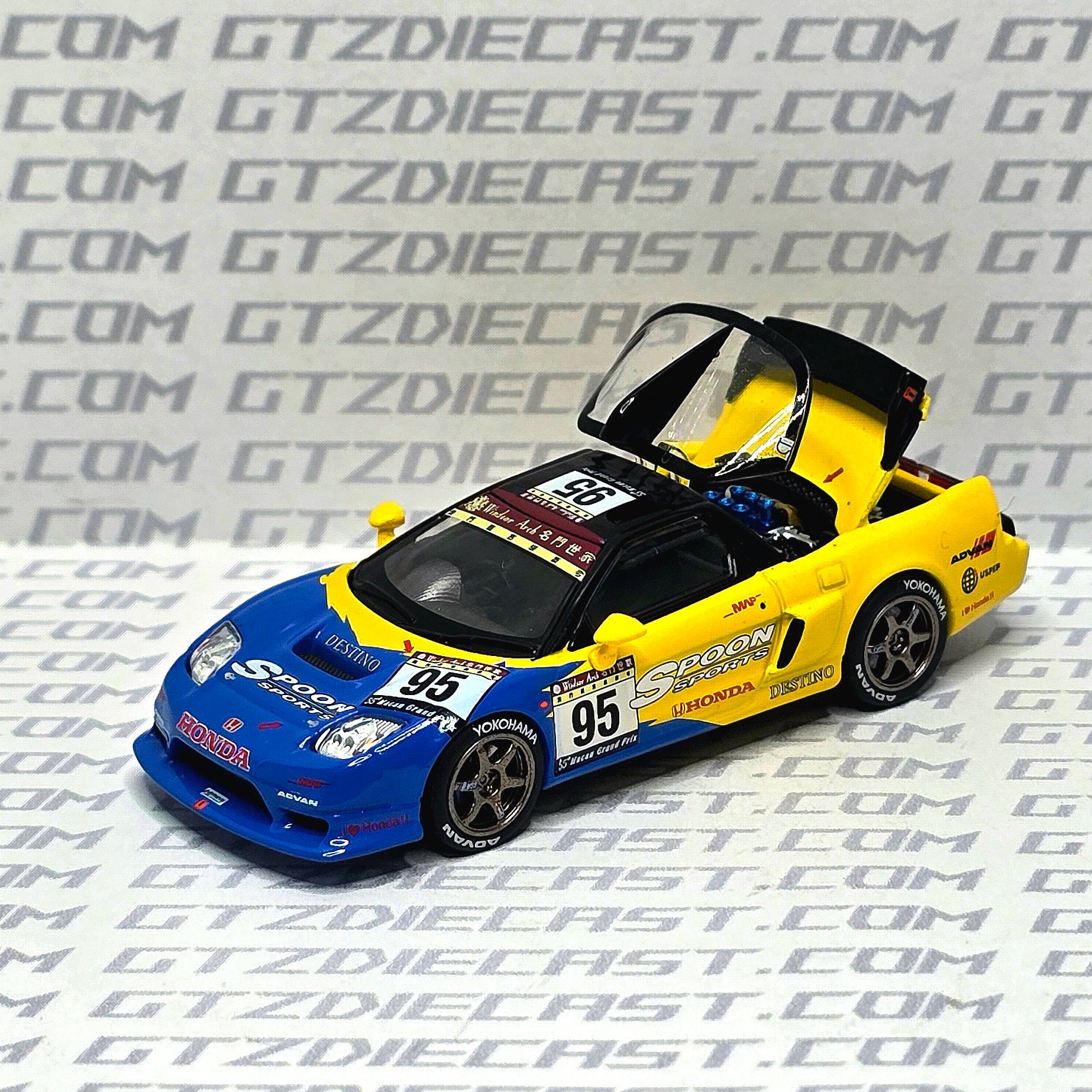 Pop Race 1:64 Spoon NSX- R GT Macau GP #95 Tokyo Auto Salon 2025 #414