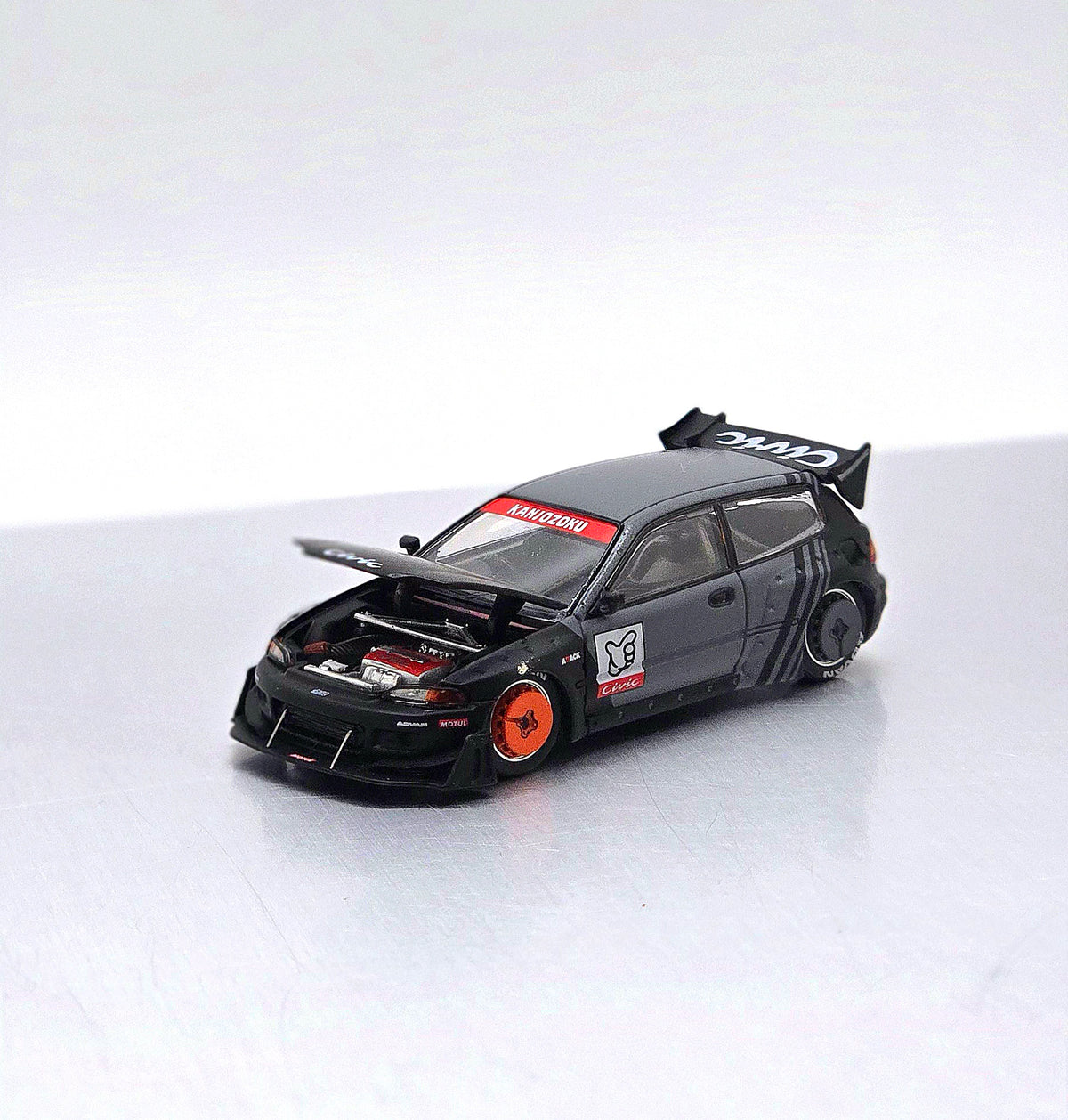 Pandem Civic EG6 KANJOZOKU POPRACE PR640163 1:64 SCALE