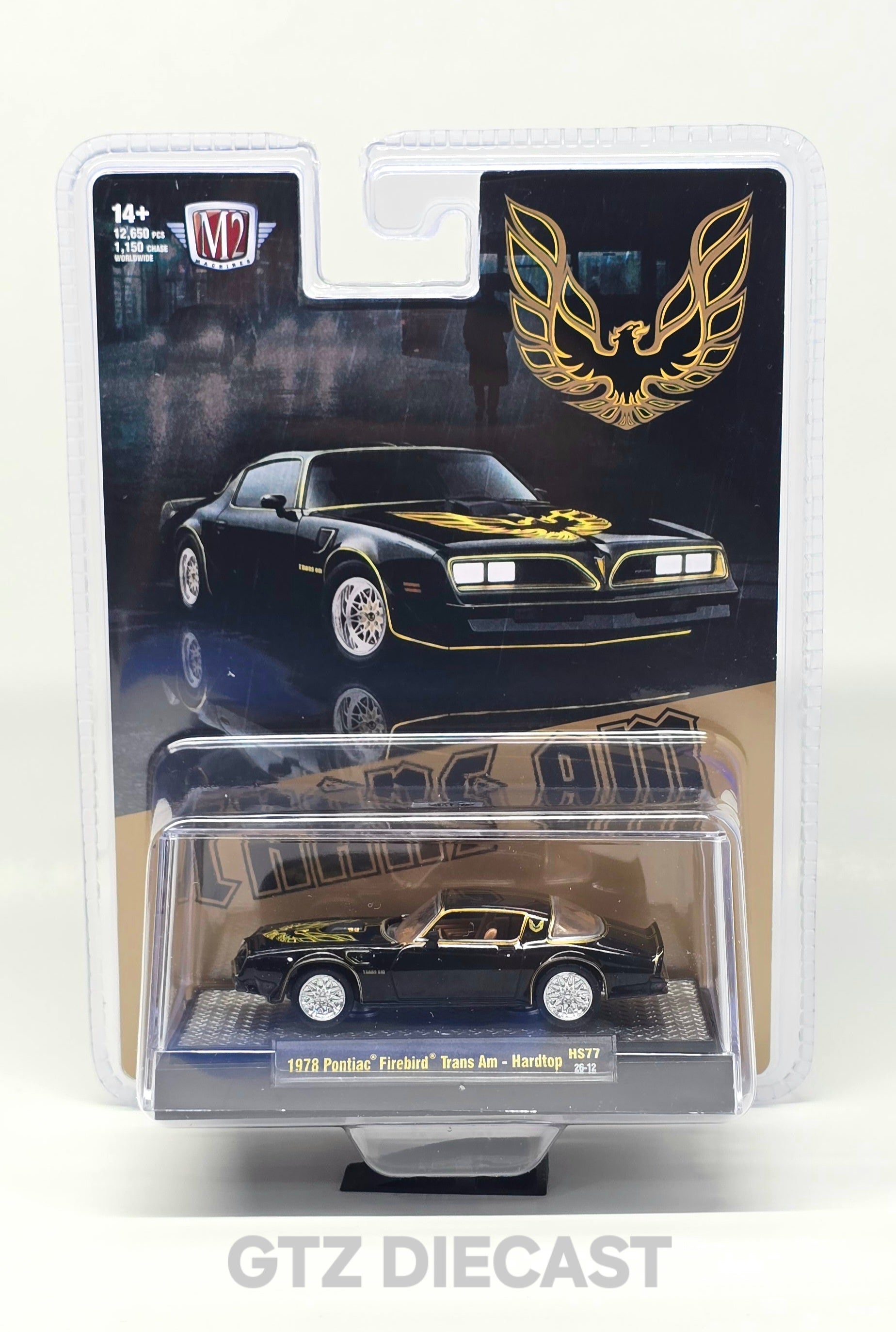 M2 Machines 1:64 1978 Pontiac Trans Am Firebird Special Edition – Black – Hobby Exclusive