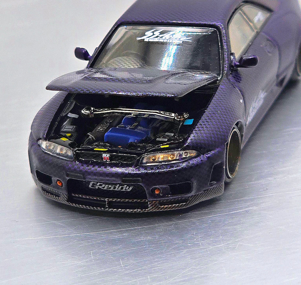 Kaido House //163 Nissan Skyline R33  Active Carbon Purple