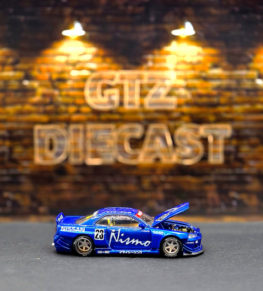 Kaido House //055 Nissan Skyline GT-R R34 V3 Blue