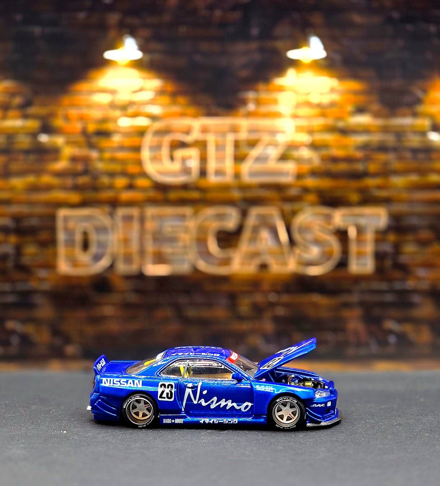 Kaido House //055 Nissan Skyline GT-R R34 V3 Blue