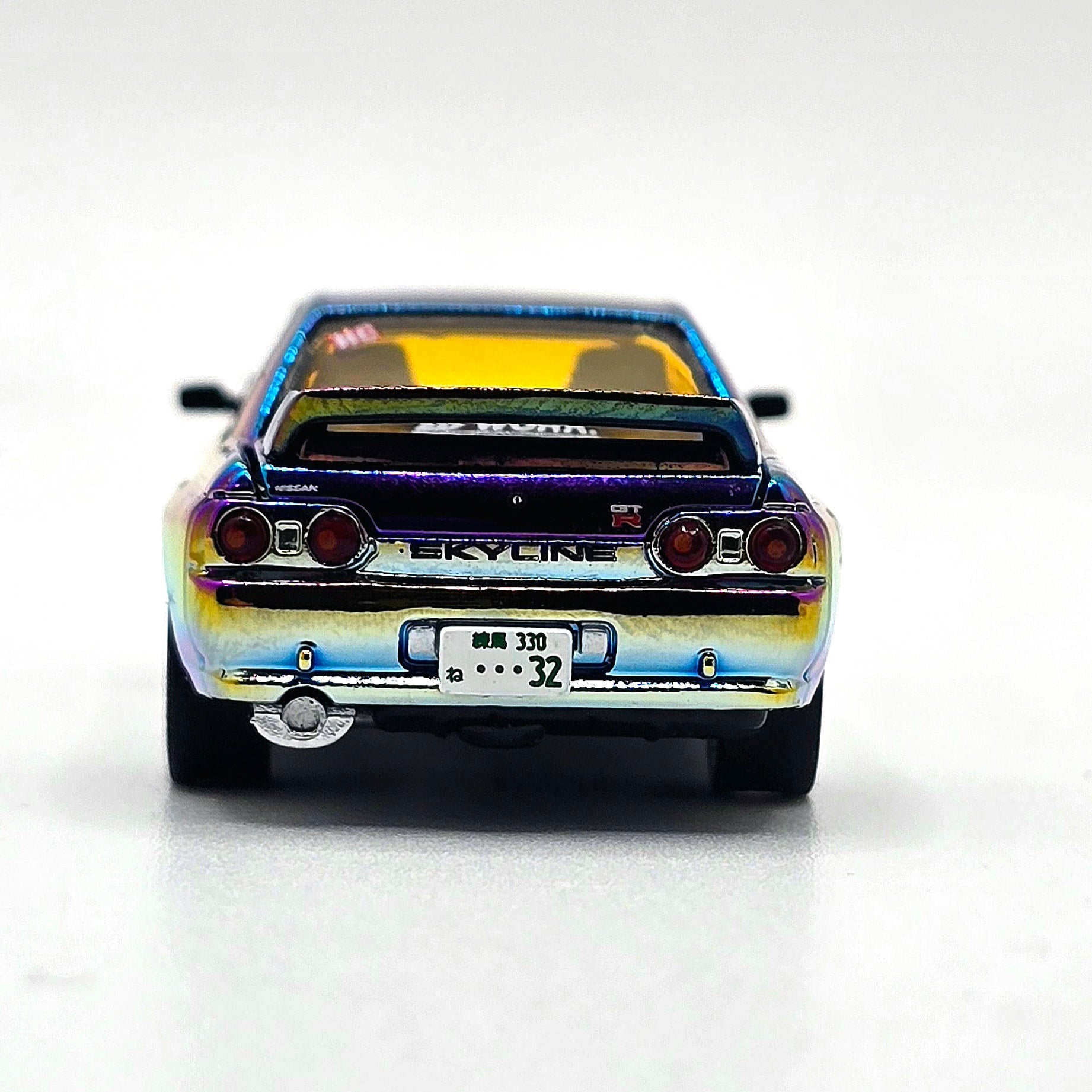 POPRACE 1/64 SKYLINE GT-R R32 Magic Chrome VANCOUVER Edition