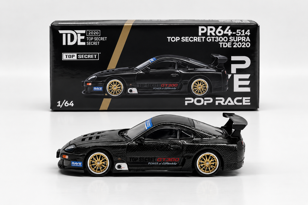 POPRACE 1/64 TOP SECRET GT300 SUPRA TDE 2026 PR640514