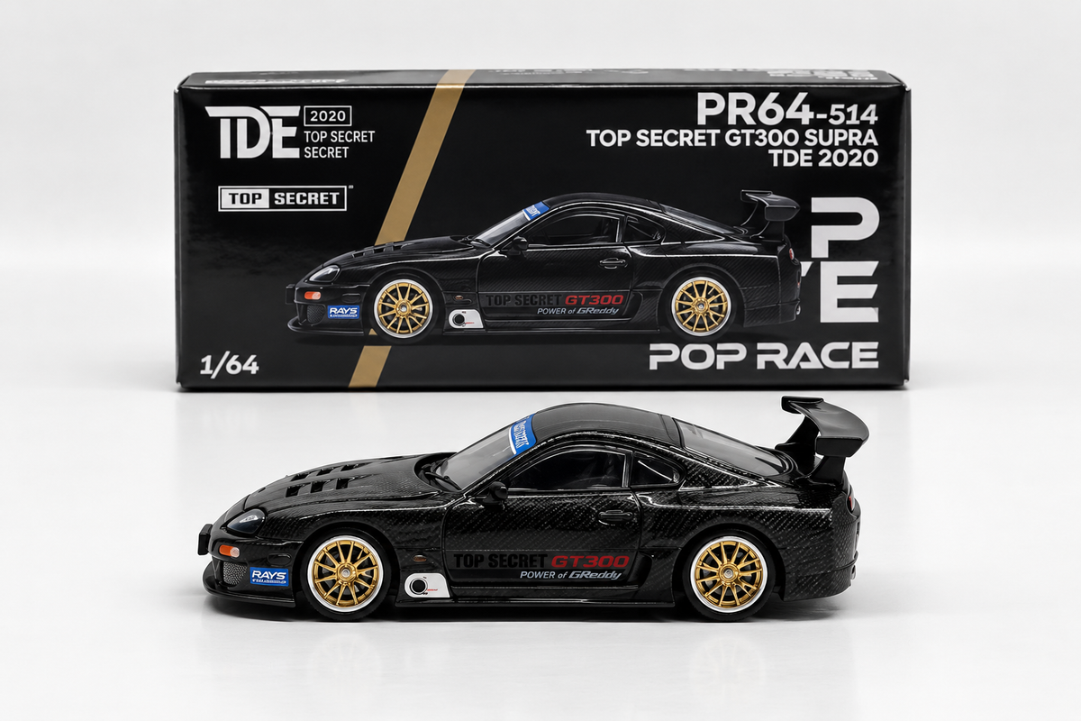 POPRACE 1/64 TOP SECRET GT300 SUPRA TDE 2026 PR640514