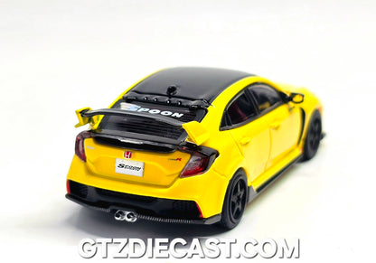 HONDA CIVIC TYPE-R (FK8) Yellow IN64-FK8-YL INNO64 1:64 SCALE
