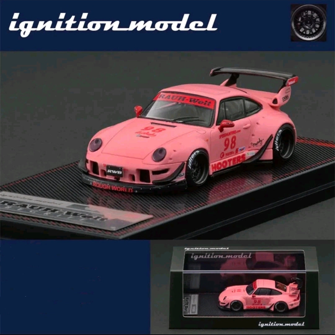 (Coming soon) Ignition Model 1/64 RWB 993 Matte Pink IG3992
