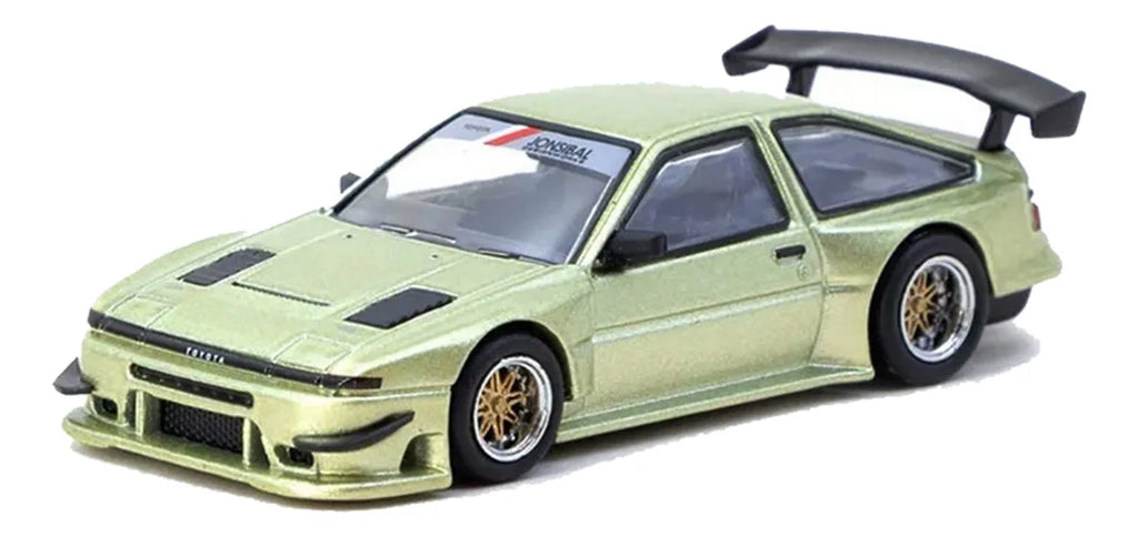 Tarmac Works 1:64 Toyota Sprinter Trueno AE86 Widebody Green JONSIBAL Designworks