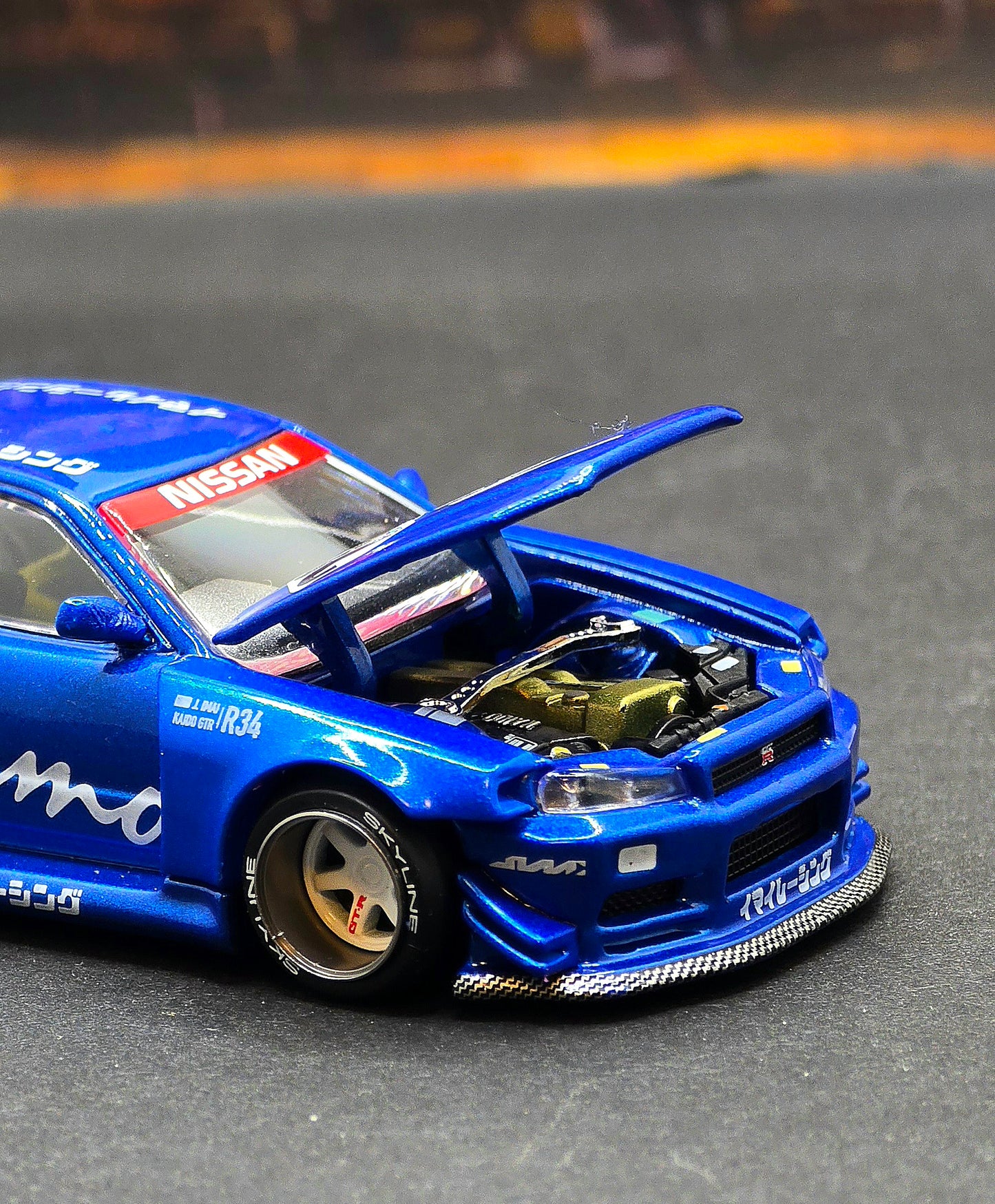 Kaido House //055 Nissan Skyline GT-R R34 V3 Blue