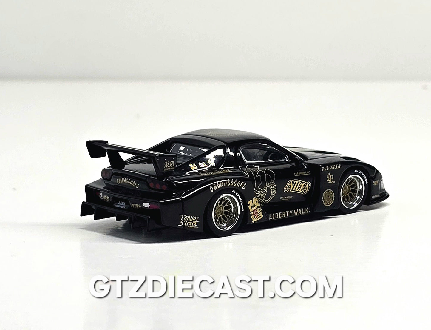 Mini GT 1:64 MAZDA RX-7 LB-Super Silhouette FD-NILES – Black