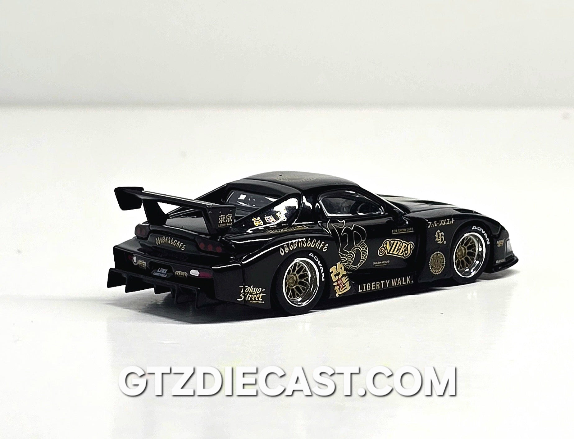 Mini GT 1:64 MAZDA RX-7 LB-Super Silhouette FD-NILES – Black