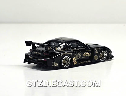 Mini GT #1101 1:64 MAZDA RX-7 LB-Super Silhouette FD-NILES – Black