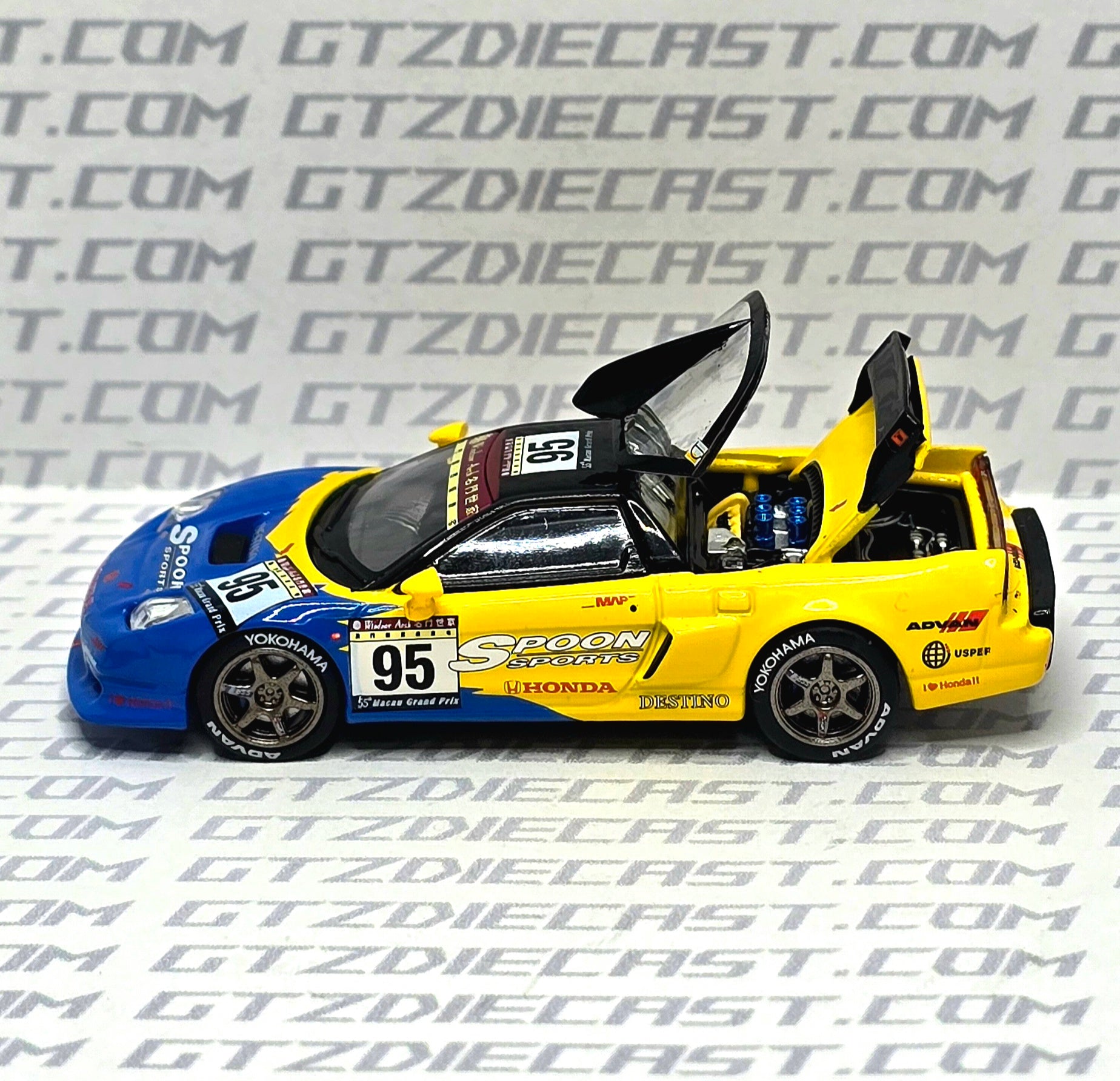 Pop Race 1:64 Spoon NSX- R GT Macau GP #95 Tokyo Auto Salon 2025 #414