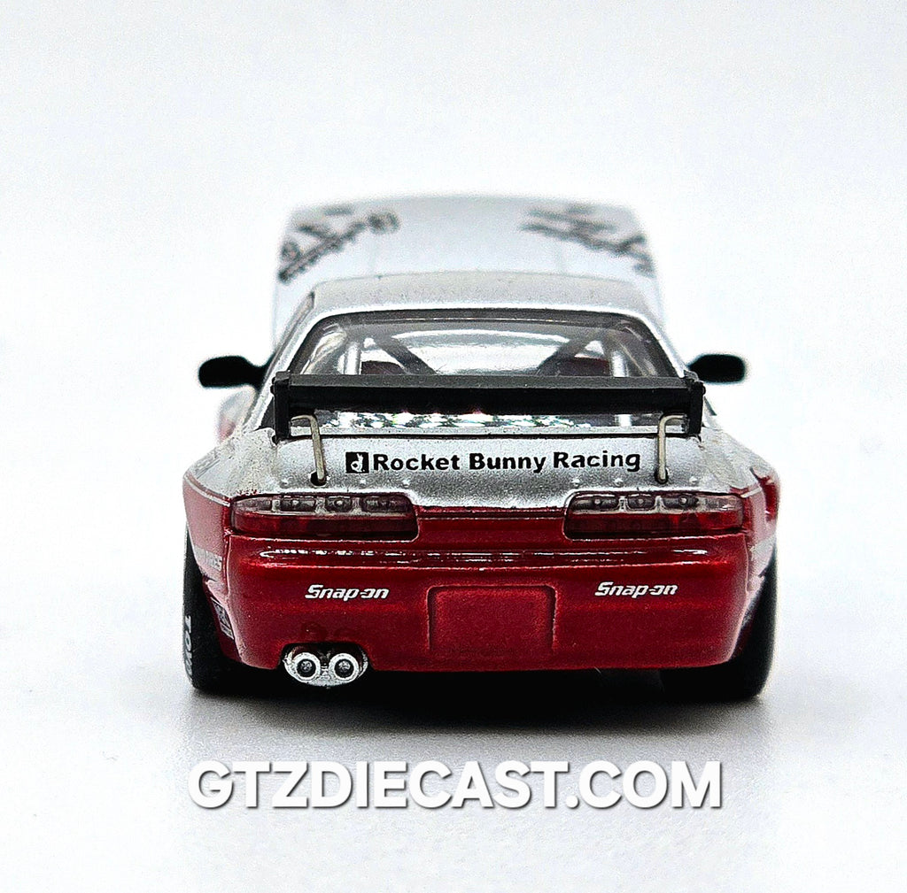 POPRACE 1/64 PANDEM SILVIA S13 - MOONTECH RED PR640258