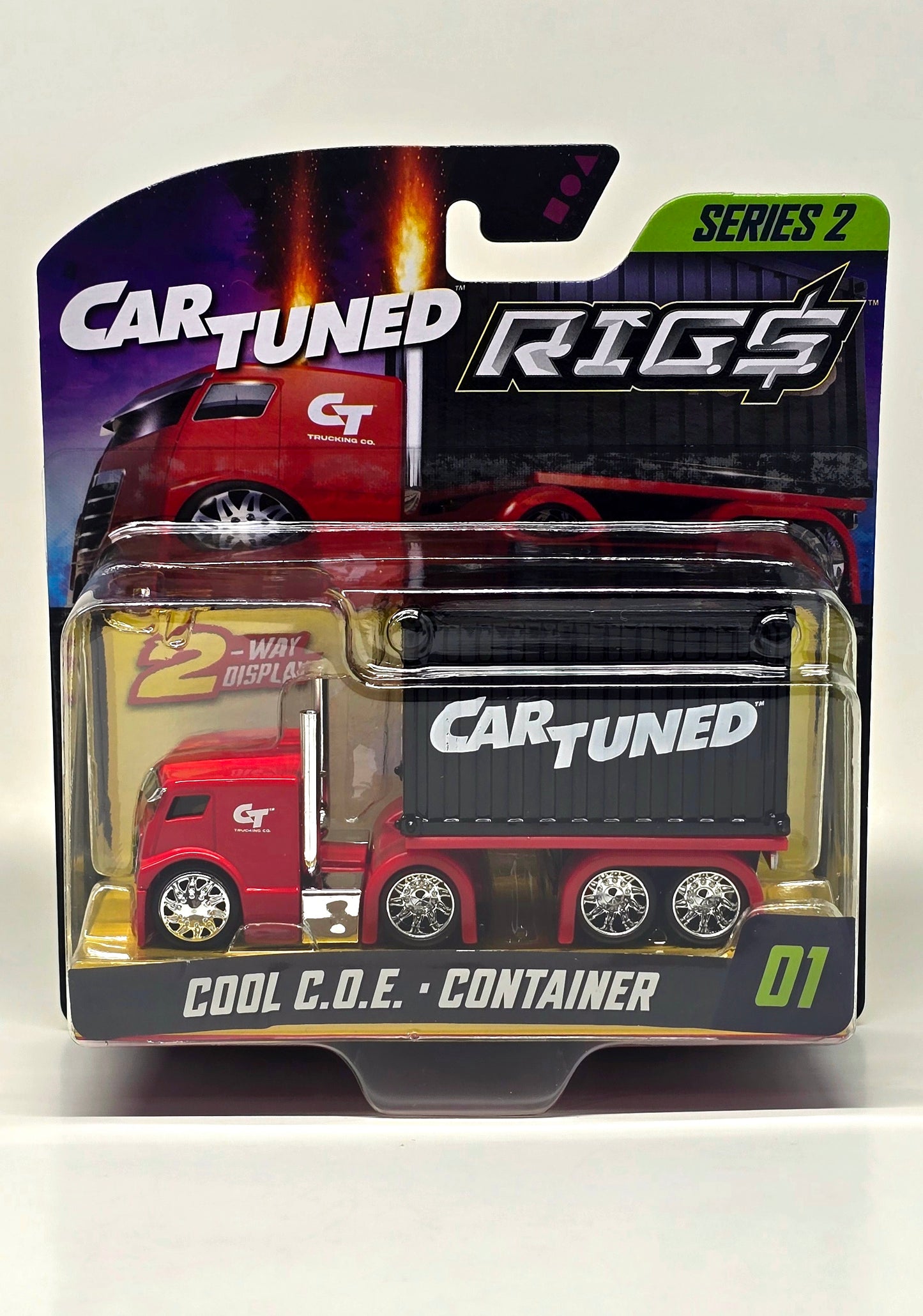 CarTuned 1:64 Container Rigs Series 2 #01 " Cool C.O.E "