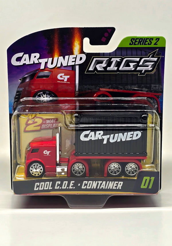 CarTuned Rigs Series 2 #01 " Cool C.O.E " 1:64 Container